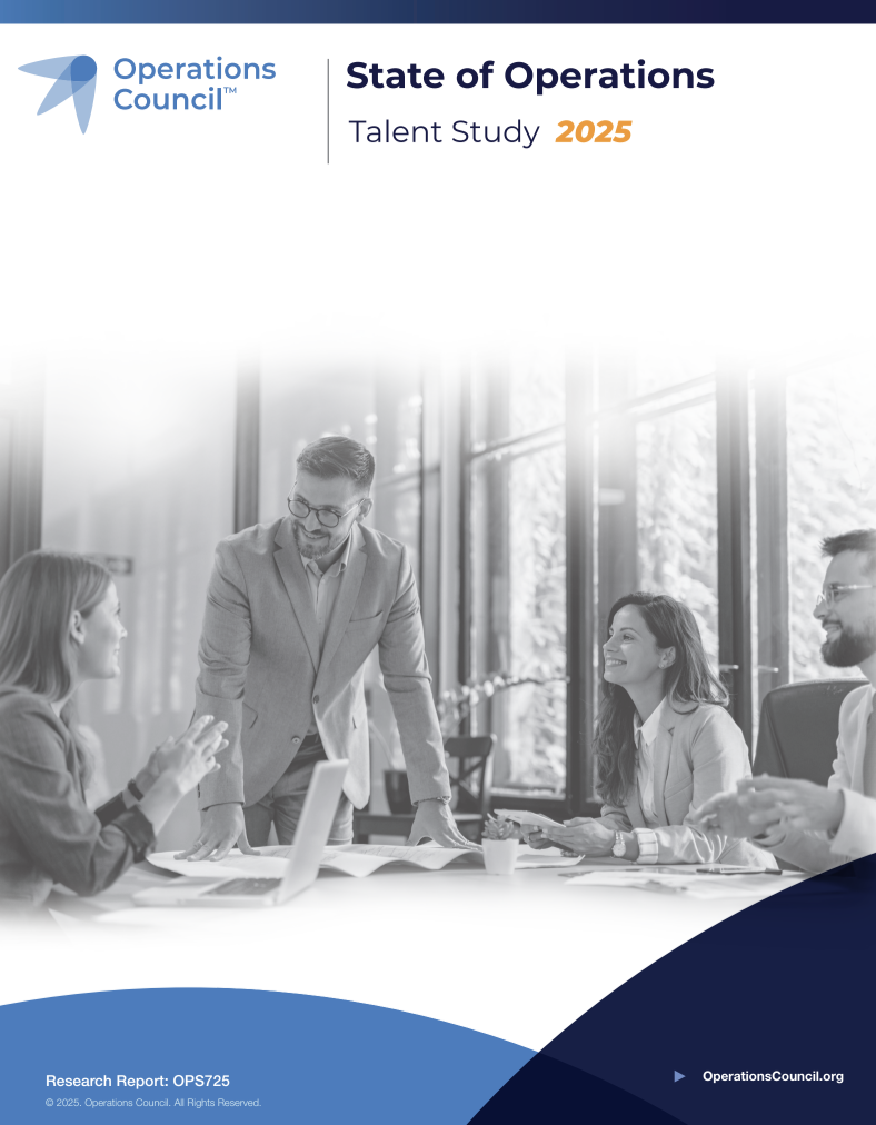 2025 State of Operations Talent Study